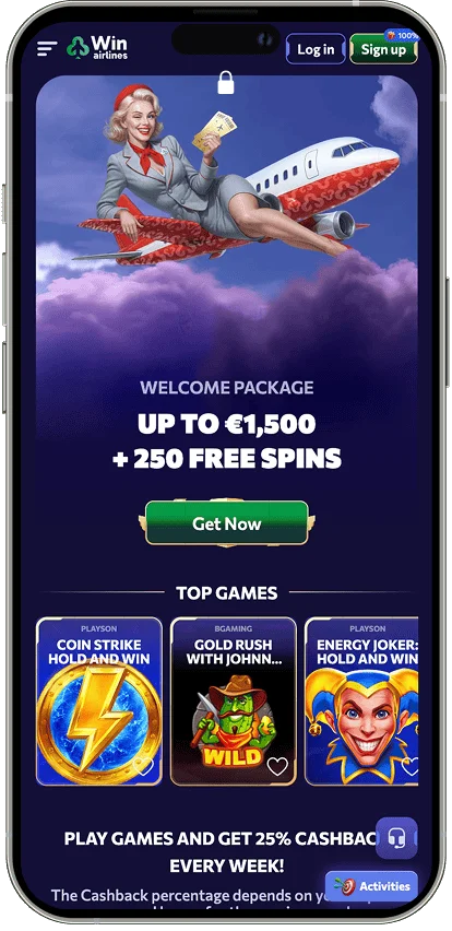 Winairlines application